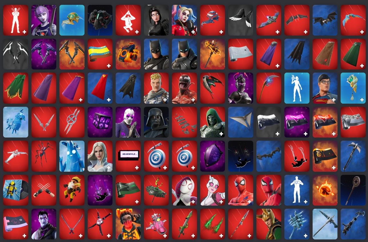 CONTA FORTNITE RARA / 232 SKINS / ÚNICO DONO / FULL ACESSO / SALVE O MUNDO OG