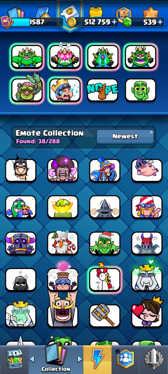 CONTA CLASH ROYALE | 13K TROFÉUS| 12 EVOLUÇÕES