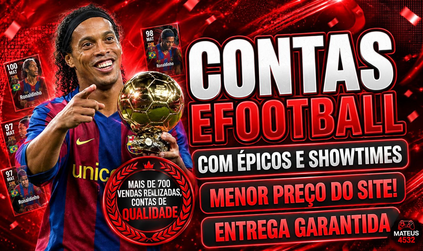[Melhor Preço] Conta Efootball Mobile Com BIG TIME, EPICO e SHOWTIME