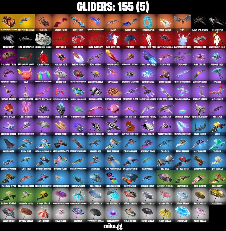 130 Skins - Gold Midas, Subzero Cryptic, Lara Croft, Tony Stark, 2200 vbucks