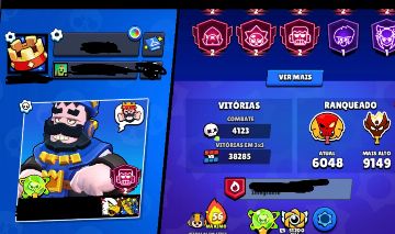 CONTA BRAWL STARS FAMA ALIEN 2 (810 SKINS)