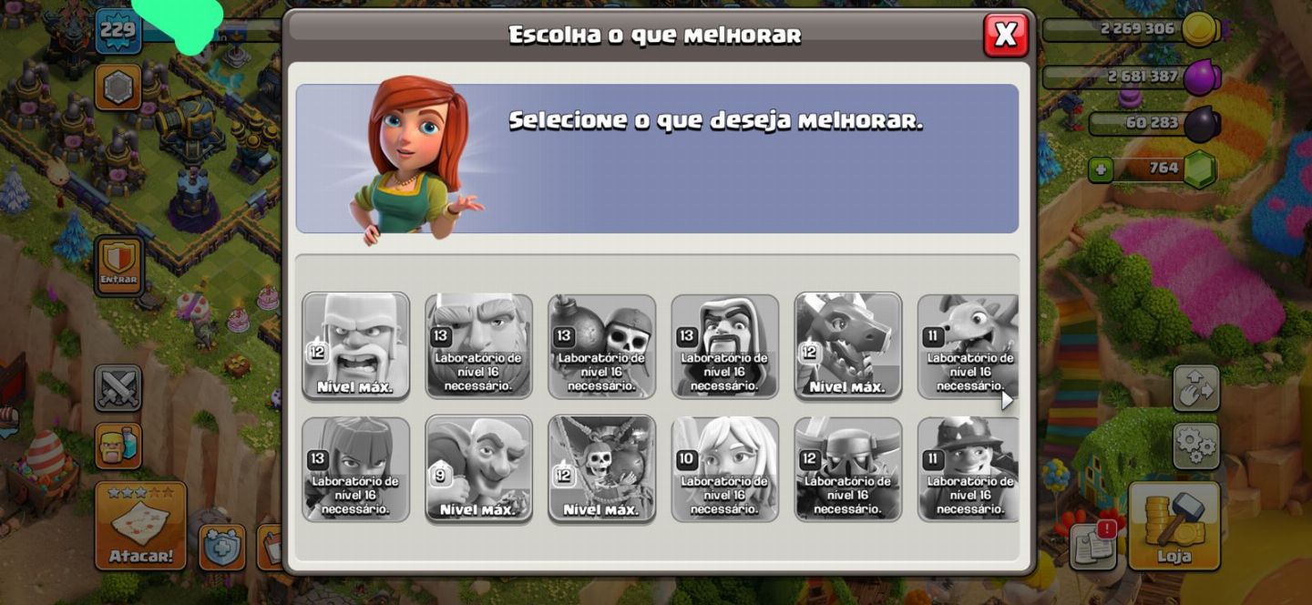 Clash of Clans CV17 quase full