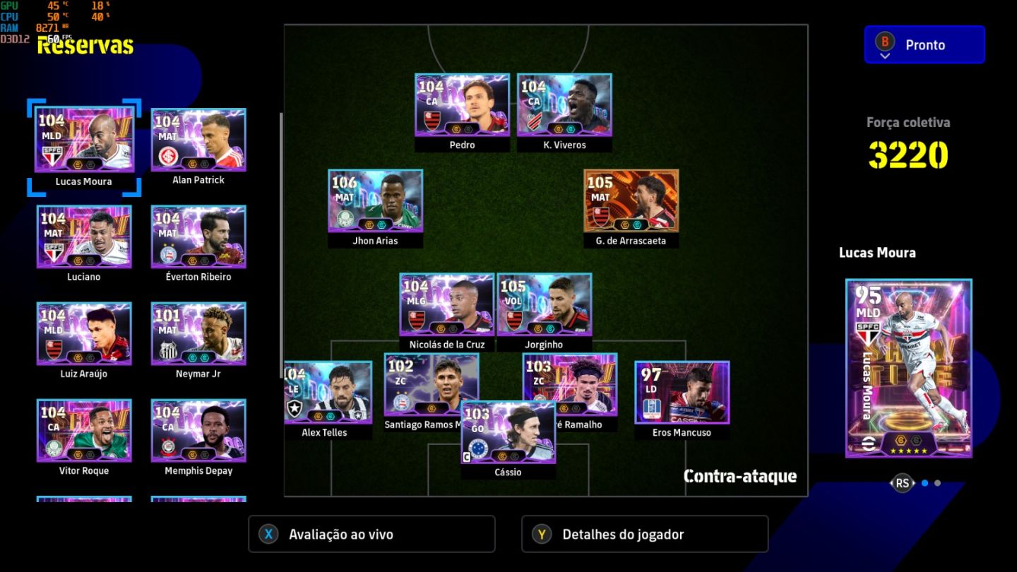 CONTA EFOOTBALL PLATAFORMA XBOX/PC TOPADA DE TUDO