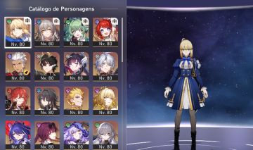 CONTA HSR LVL 70+ | SABER E1 + ASSINATURA | +15 PERSONAGENS 5