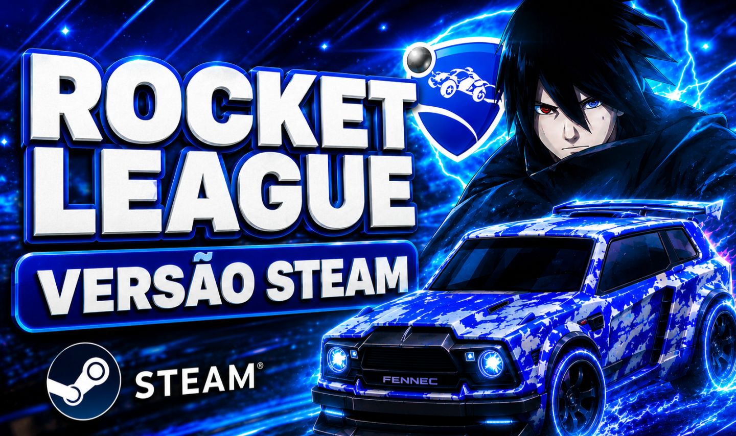 STEAM ROCKET LEAGUE - FULL ACESSO, EST 2016 + FENNEC+Dc Rlcs+ nike
