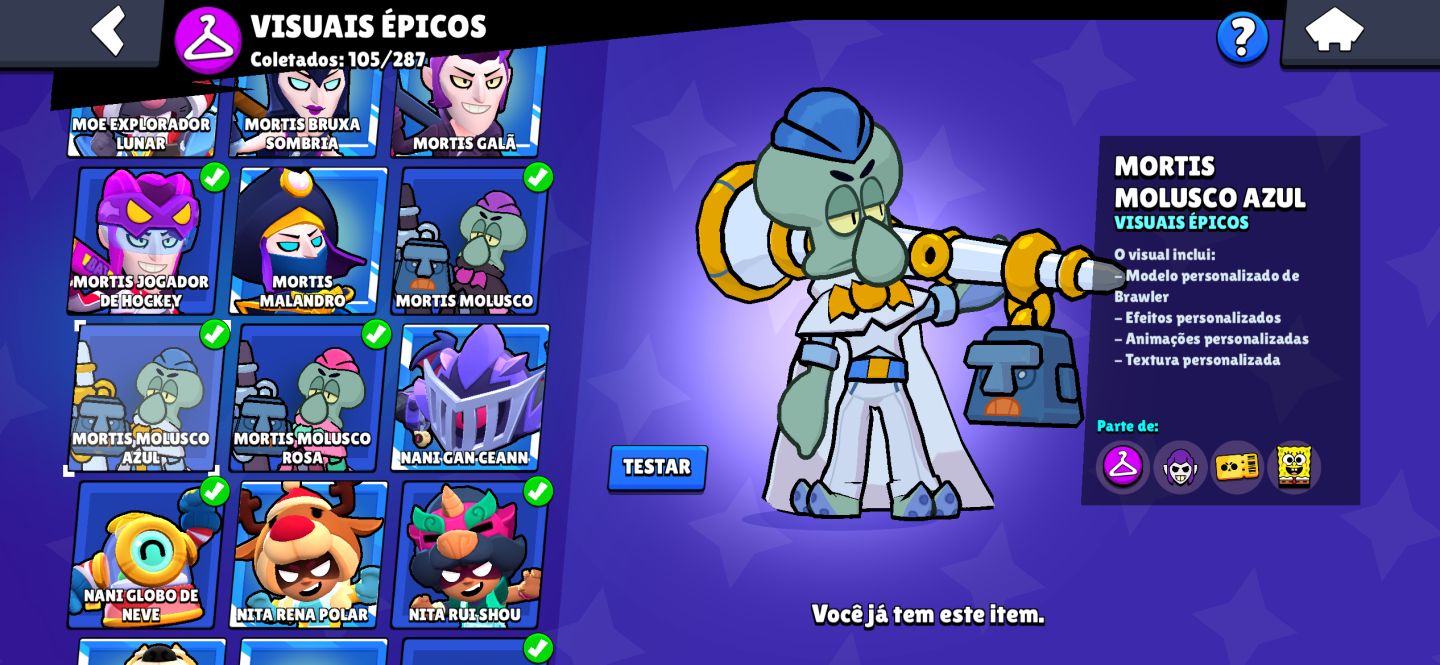 CONTA DE BRAWL STARS 2019