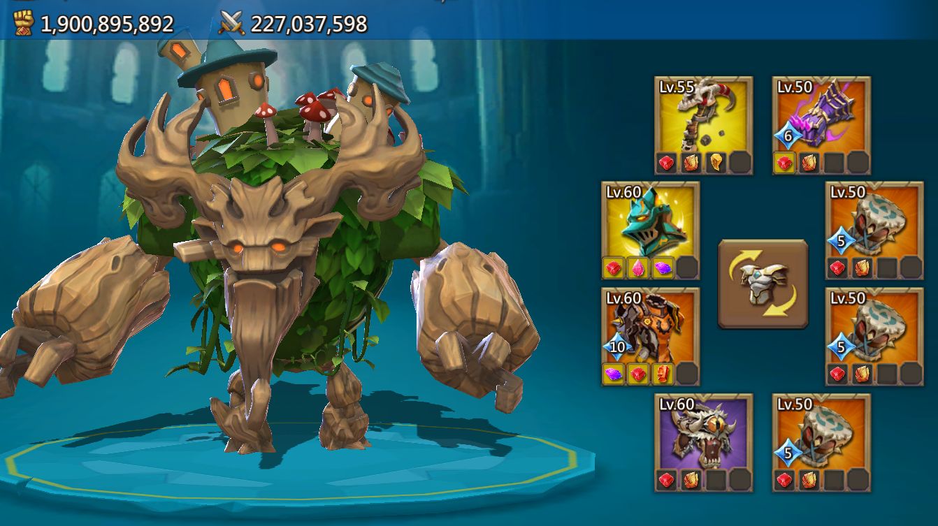 CONTA LORDS MOBILE 1.9B DE PODER 53M DE TROPAS 3M DE T5 E 12.5M DE T4