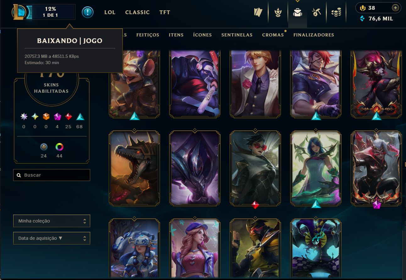 CONTA DE VALORANT E LEAGUE OF LEGENDS