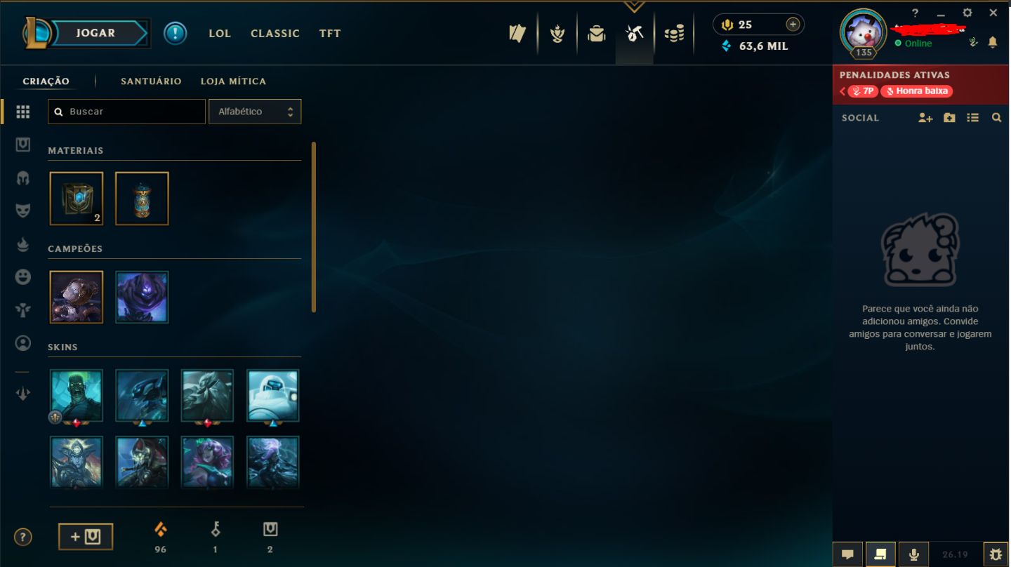 CONTA ESMERALDA 3 E DIAMANTE NA FLEX//MUITAS SKINS//LEVEL135