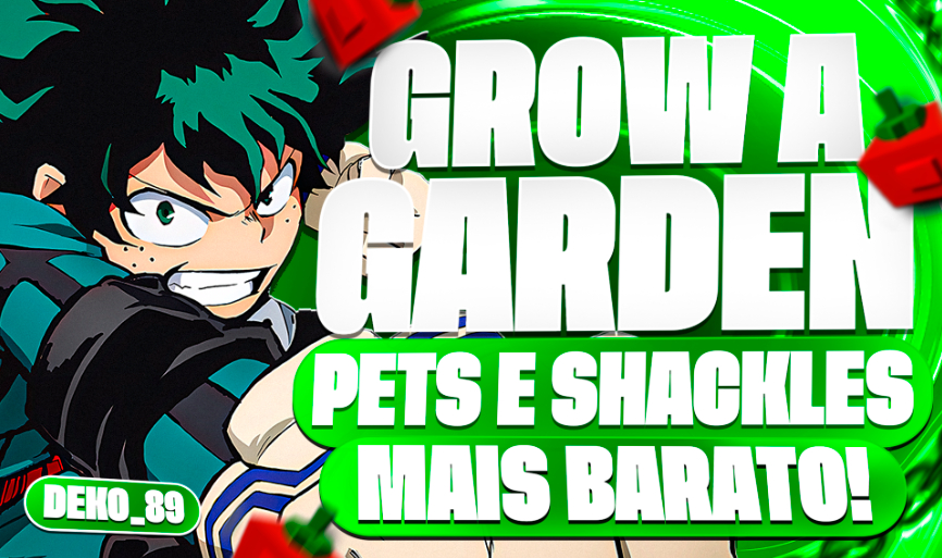 (MEGA PROMOÇÃO) GROW A GARDEN /CRESÇA UM JARDIM-CASH/DINHEIRO/PETS
