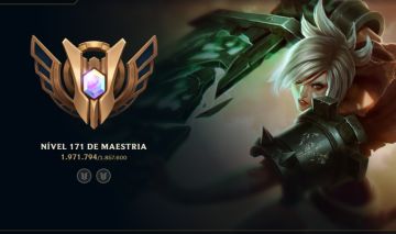 Conta League of Legends mono Riven