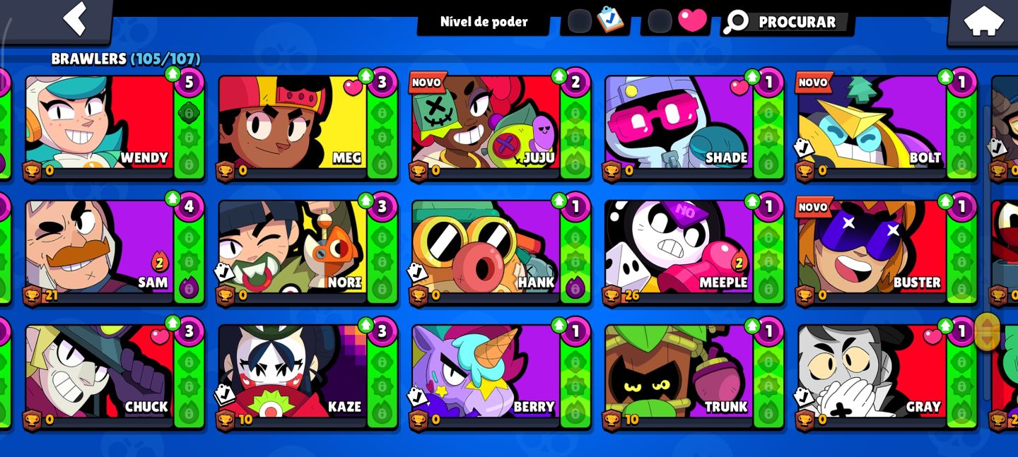 Conta Brawl Stars 55K