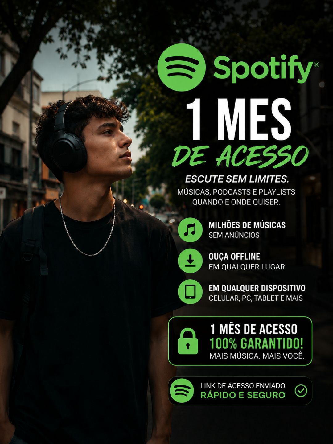 CHAT GPT + SPOTIFY [PROMOÇÃO POR 1 MÊS] ]