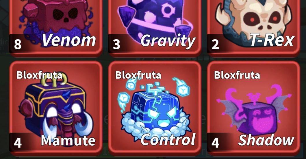 [!! COMPRE 2 LEVE 3!! ] FRUTAS FÍSICAS - BLOX FRUITS (LOJA COMPLETA)