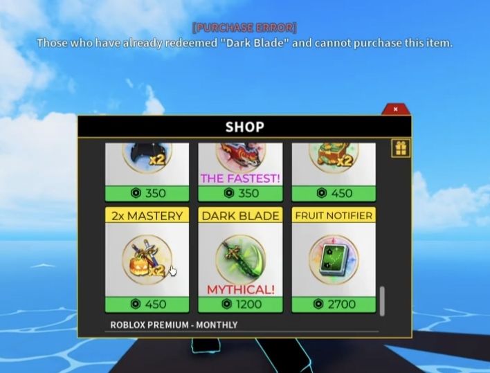 CONTA ROBLOX | DOUGH E BUDDHA PERM | DARK BLADE + GAMEPASS