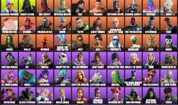 CONTA FORTNITE - 236 SKINS FULL | PODE ALTERAR E-MAIL