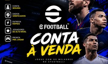 Conta de efootball com cêch, hazard e entre outros. ( Valor negociável)