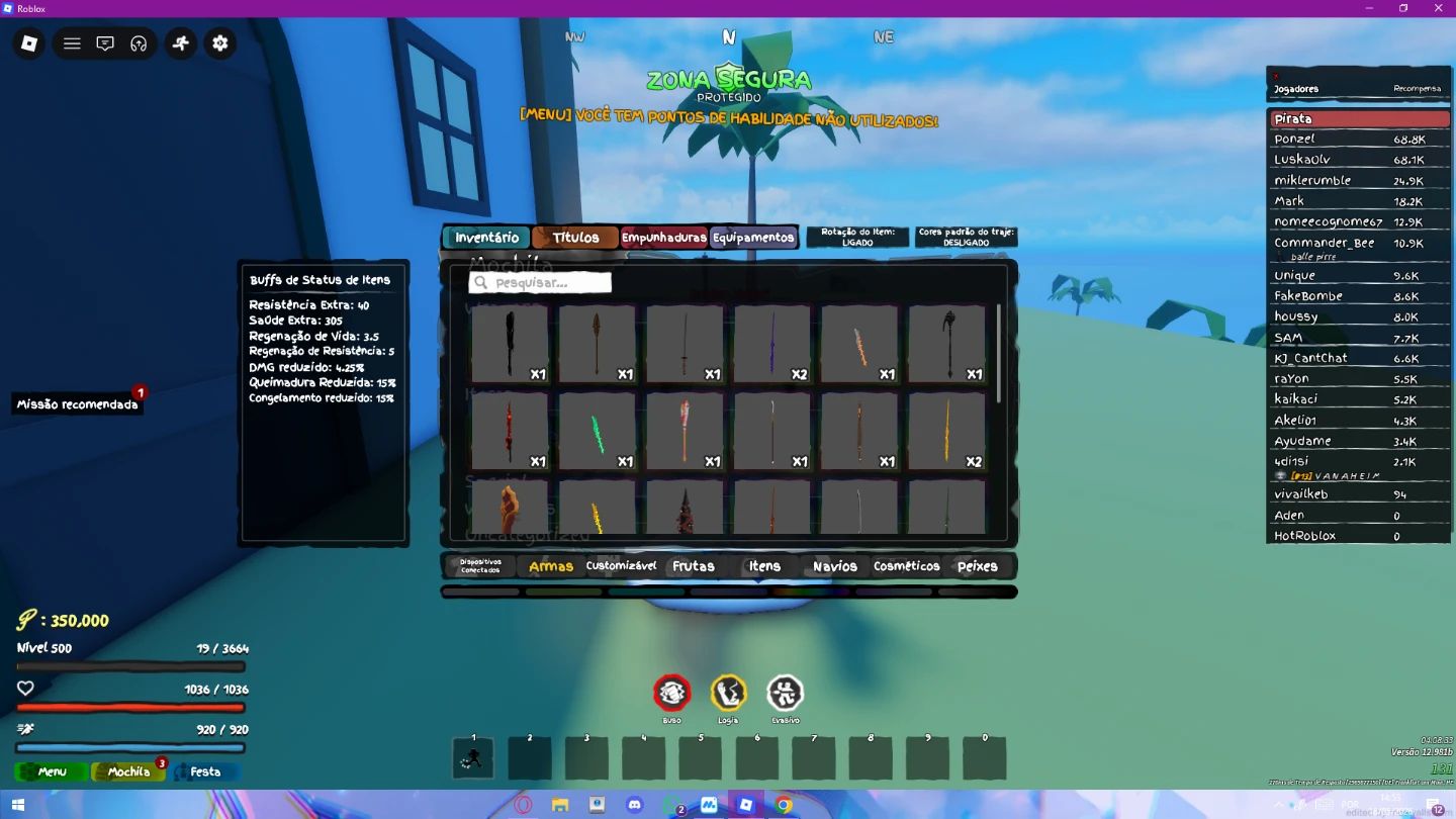 CONTA ROBLOX UPADA