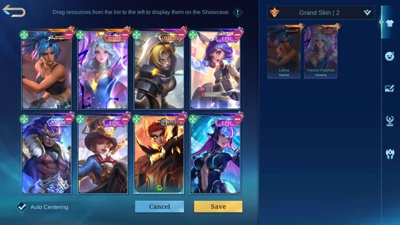 ZENITH VEXANA e 327 SKINS