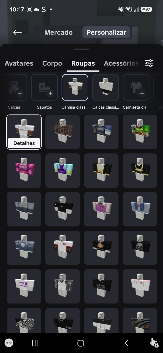 Conta de brookhaven com várias skin e gamepass