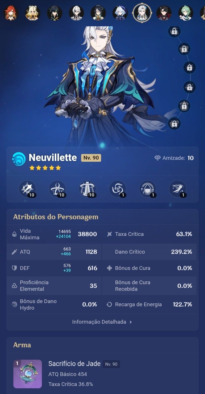 Genshin impact - AR60 Mavuika C2 R1. 100% da maioria de exploração