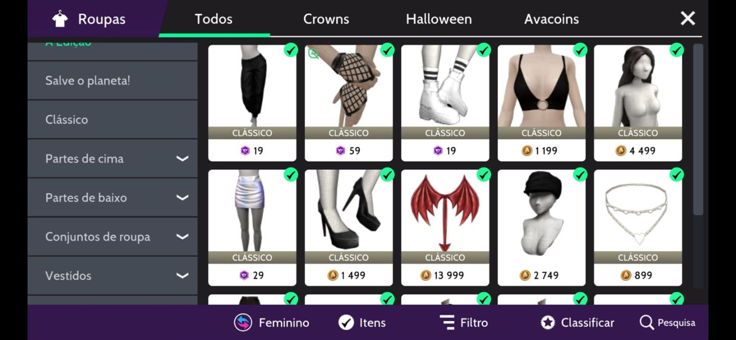 CONTA AVAKIN LIFE FEMININA - 5 ANOS | NIVEL 25