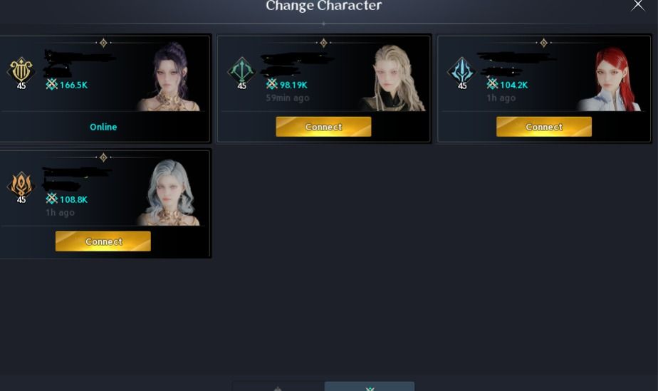 Conta Aion 2 - Cleric 173k de CP, 3 alts 1800+ gs (Servidor Ariel - Elyos)