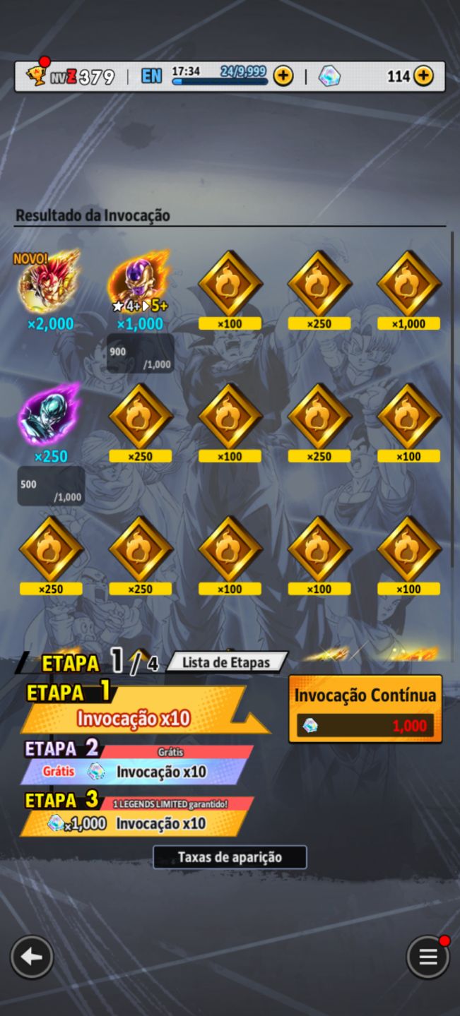 Contra end game Dragon ball Legends