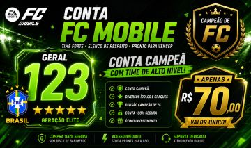Conta fc mobile GER 123
