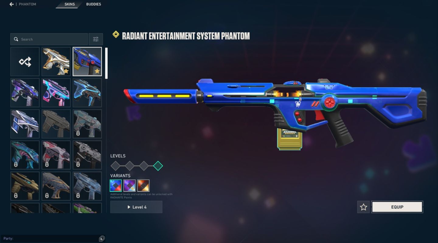 CONTA VALORANT 49.995+ VP EM SKINS