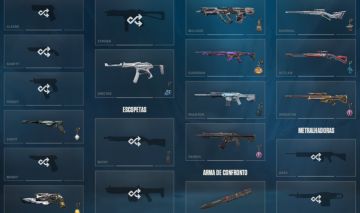 CONTA VALORANT, 1100 DE GASTO, VARIAS SKINS