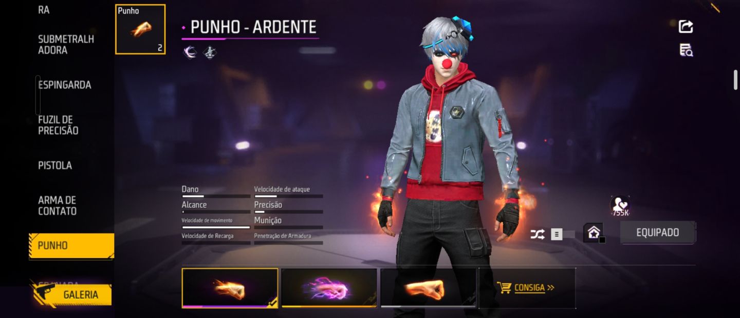 Conta de Free Fire Ótima Para Recomeçar/Jogar Ap[Leia Descrição Com Atenção]