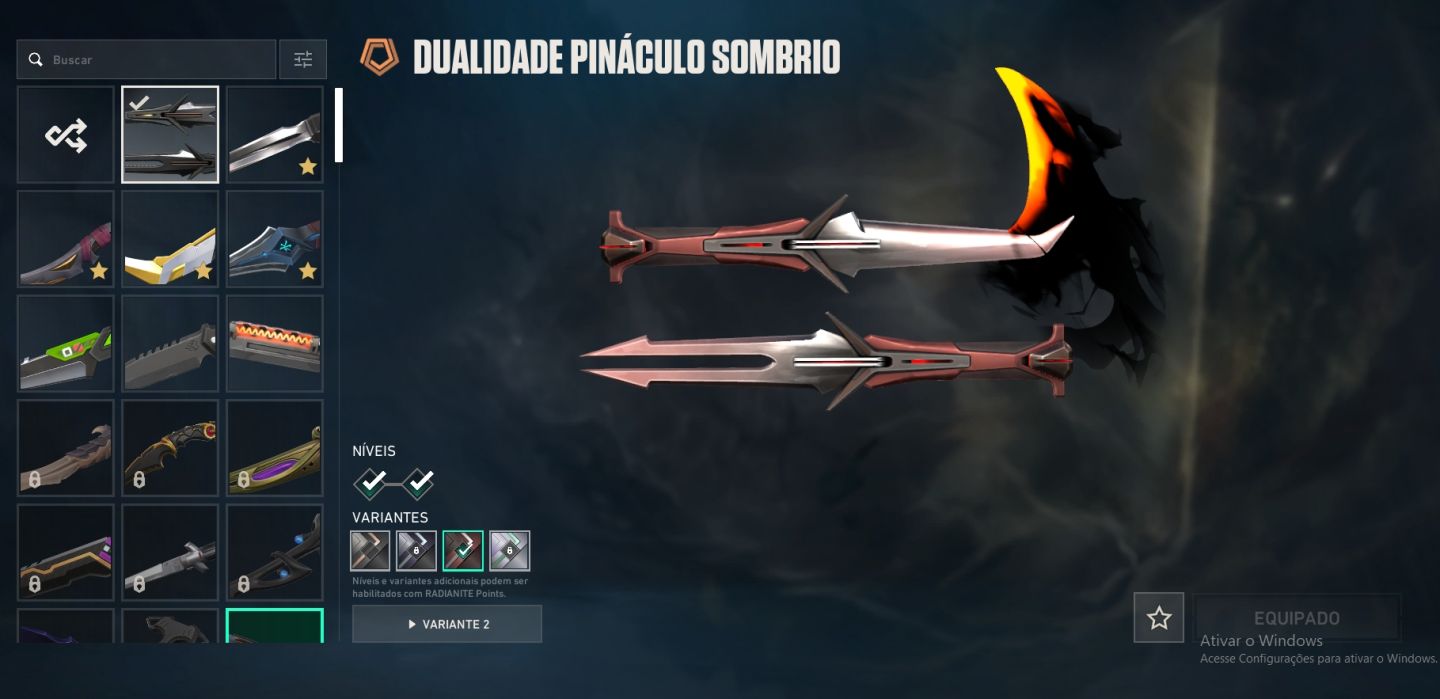 Conta VALORANT Ex IMORTAL COM VARIAS SKINS