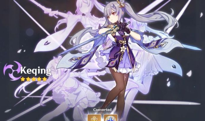 CONTA GENSHIN AR27 | KEQING C1 | GARANTIDO NO BANNER LIMITADO