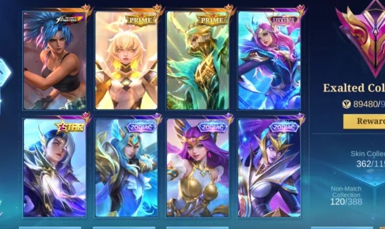COLECIONADOR EXALTADO COM 3 ZODIAC e 2 PRIMES