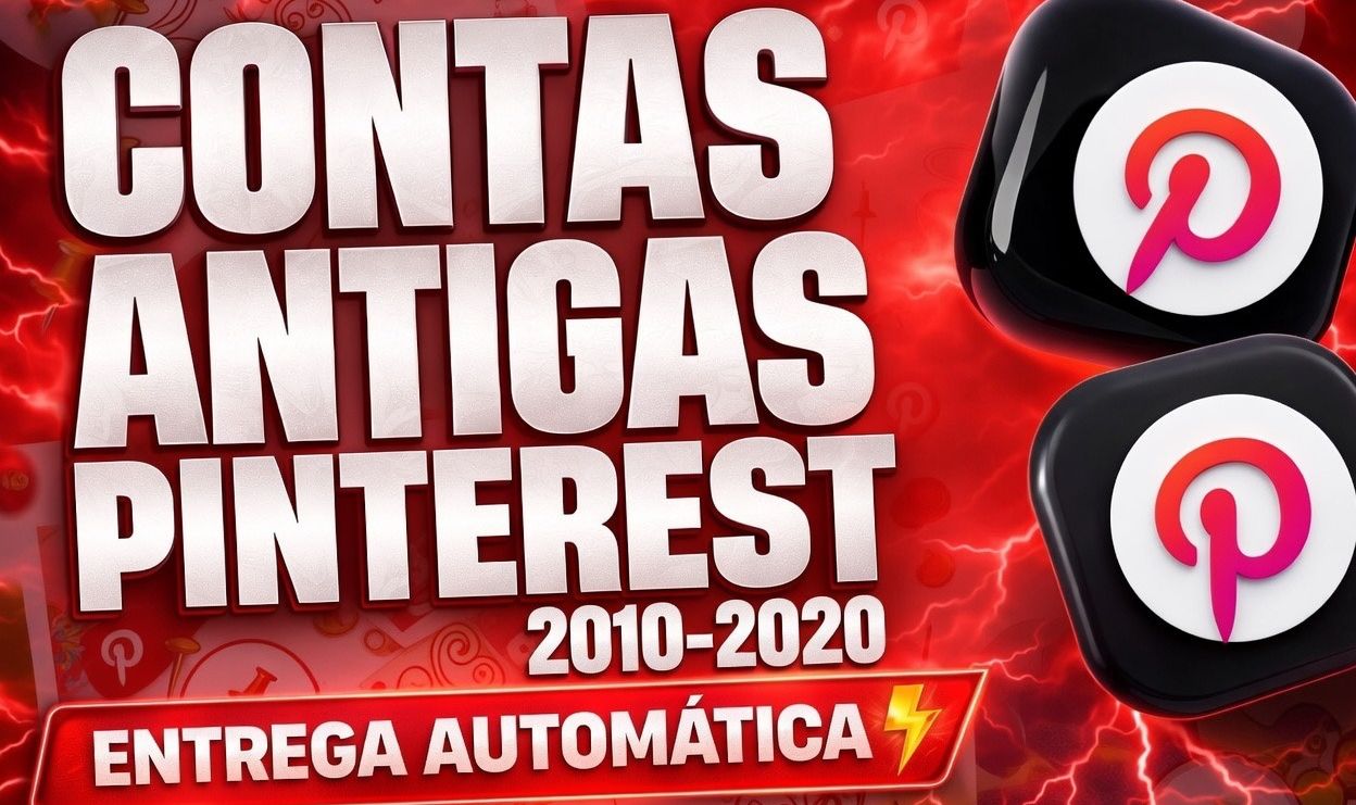 CONTAS PINTEREST ANTIGAS 2010-2020 | FULL ACESSO EMAIL