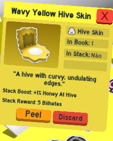 Stickers, gingerbread cub, hive skins e Beequips no Bee Swarm Simulator (bss)