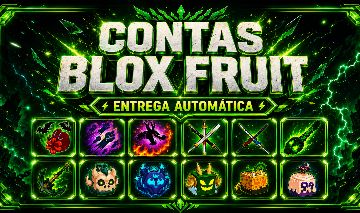 CONTAS BLOXFRUITS MAIS BARATAS [ENTREGA AUTOMÁTICA] BLOX FRUITS