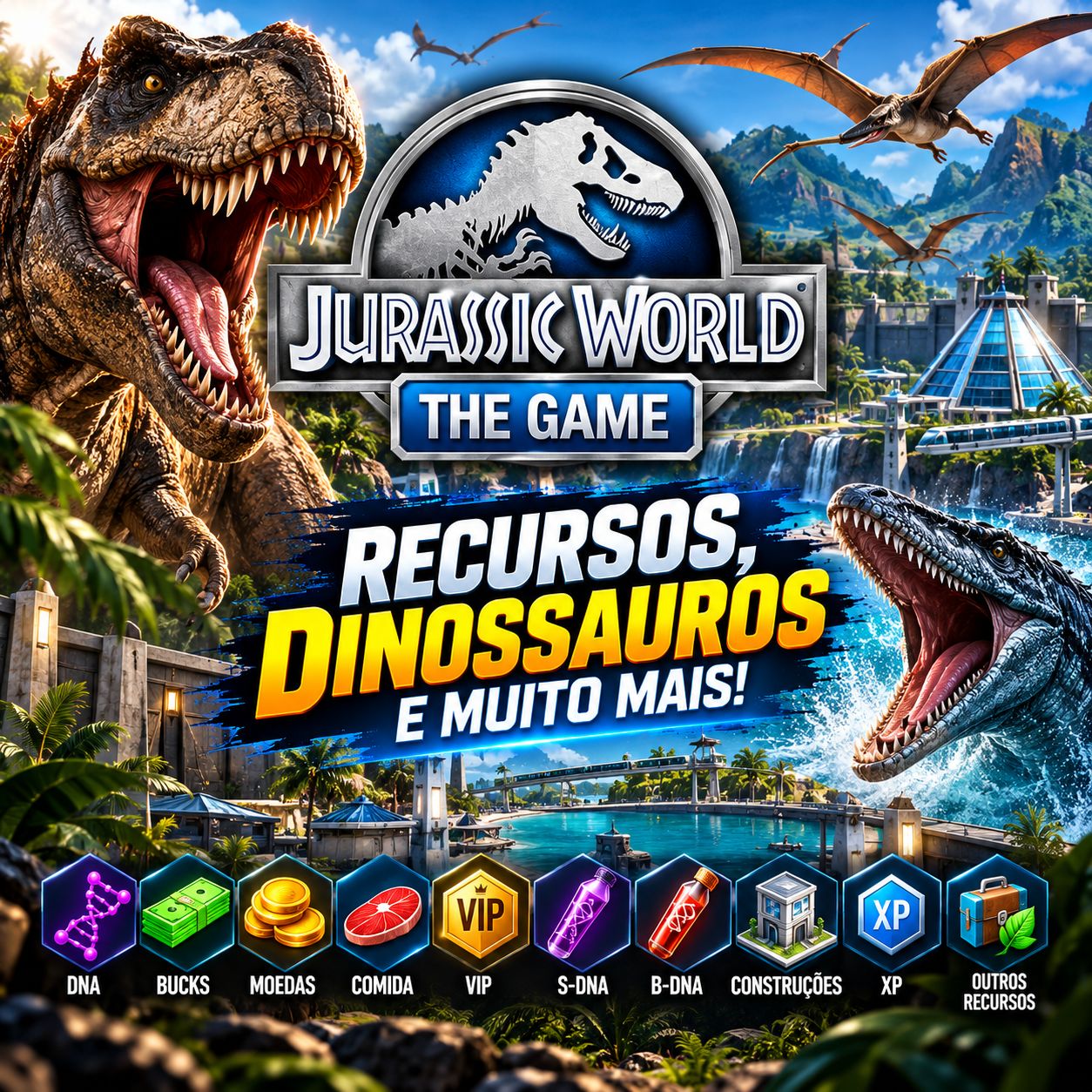 JURASSIC WORLD THE GAME