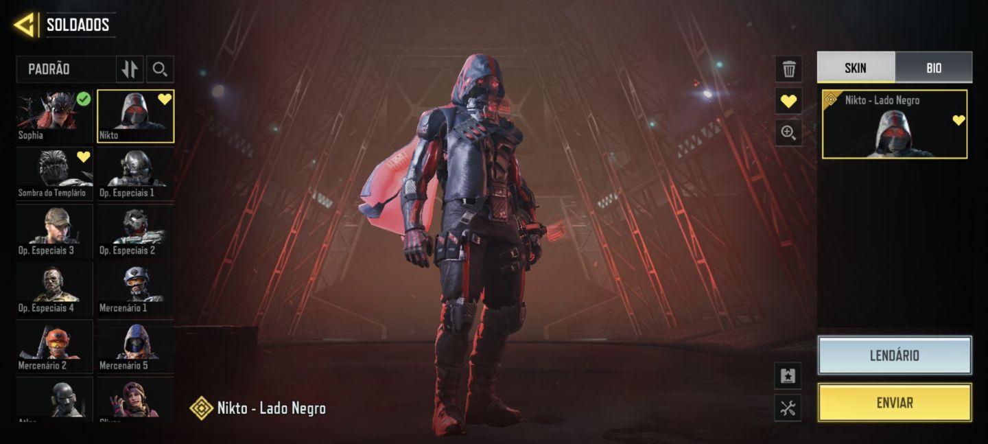 Conta: Call of duty. Mobile