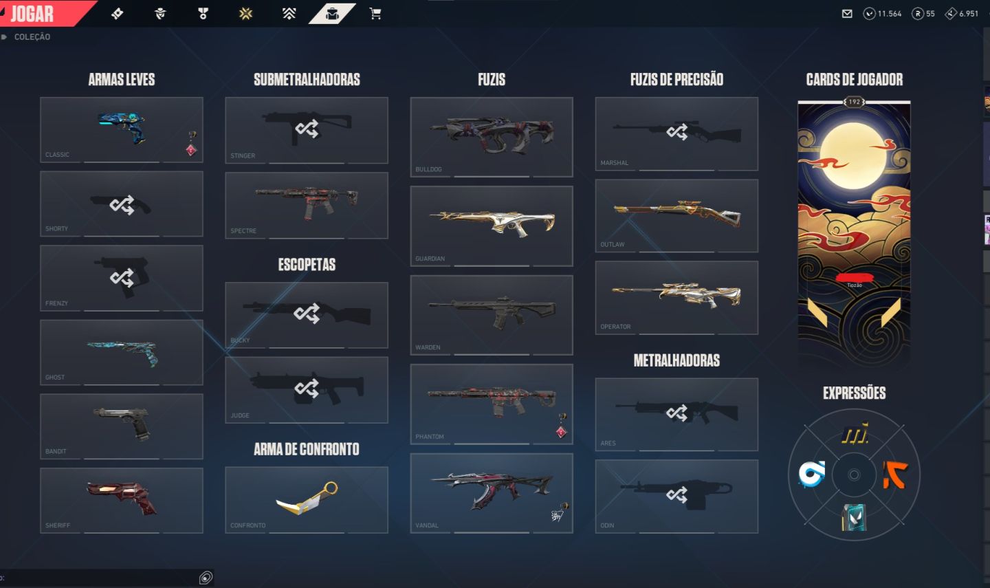 CONTA IMORTAL 1 + 11.564 VP - FULL ACESSO!