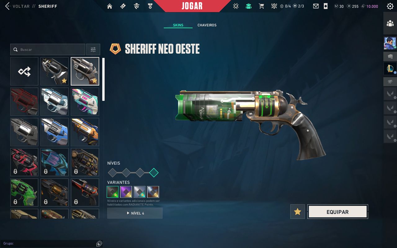 Conta de valorant barata com mutias skins