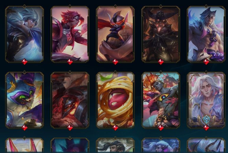 CONTA LOL | 301 SKINS, 1 TRANSCENDENTE + 2 EXALTADAS,22 MÍTICAS,LVL 380,CRIADOR