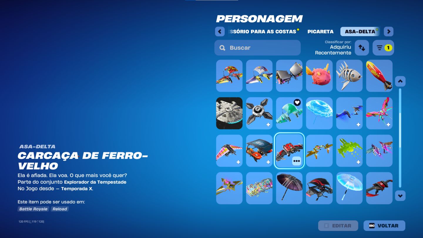 Conta FORTNITE com o TRAVIS SCOTT com os 2 Emotes Dele!