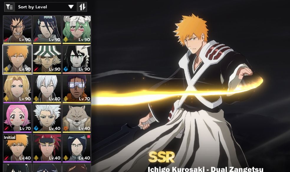 CONTA STARTER TOP | DUAL ZANGETSU + ULQUIORRA RESURRECCIÓN | 1.5K JADE + 6 TICKE