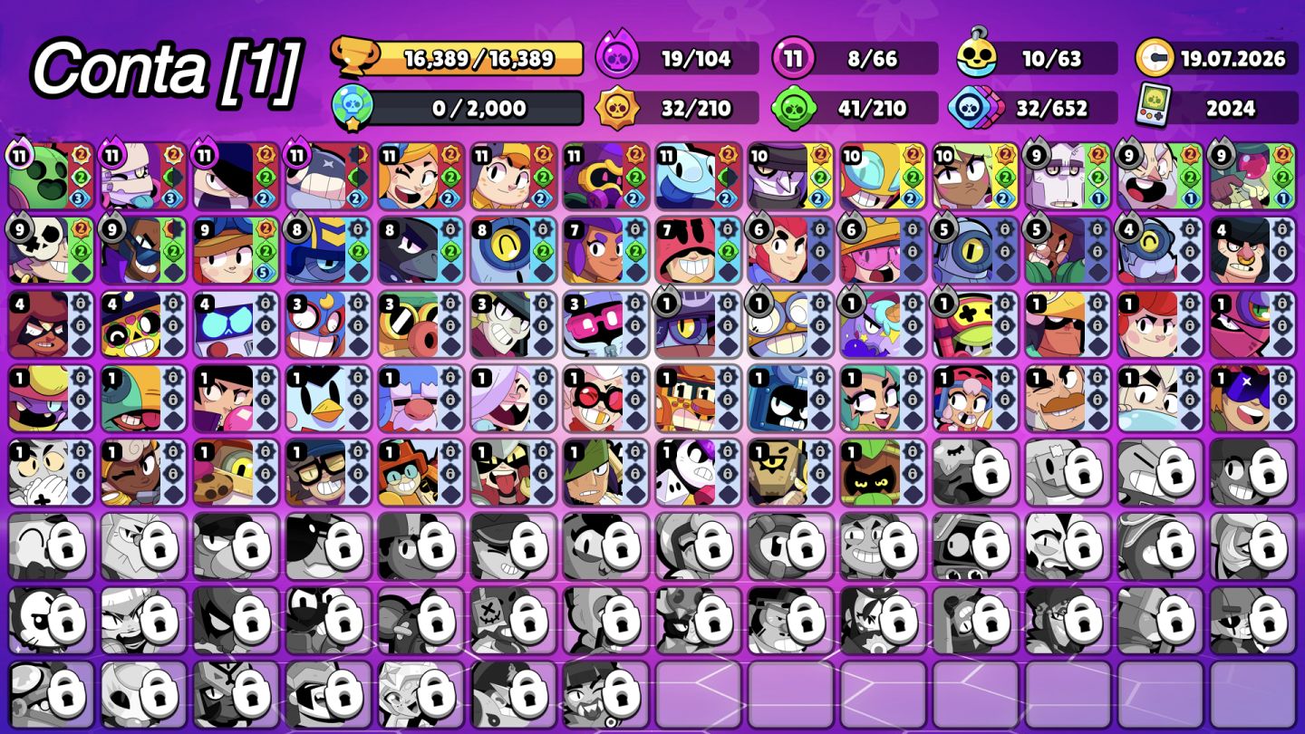 Contas Brawl Stars