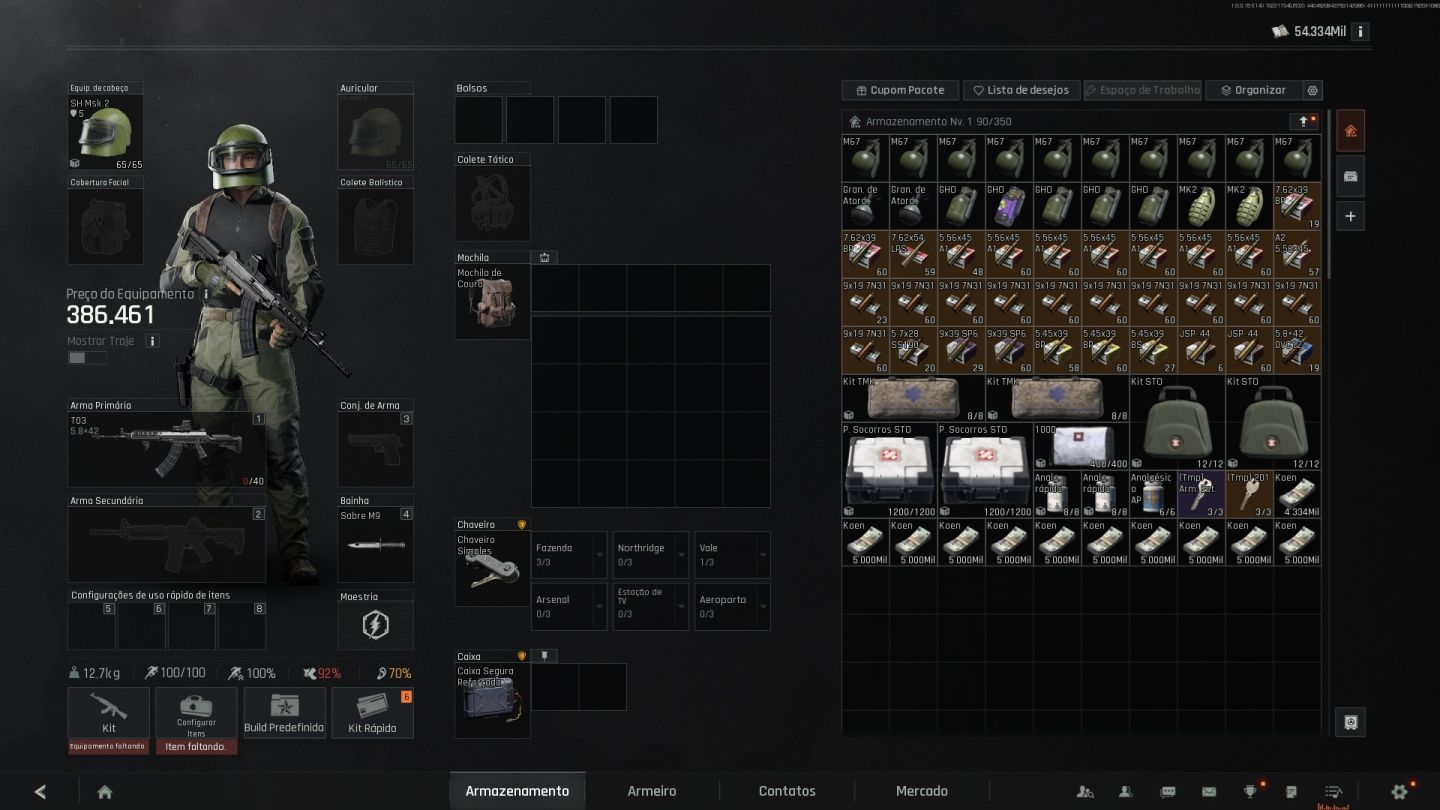 CONTA Arena Breakout Infinite - Total 56 M | Skin Armas | Acesso total - N31