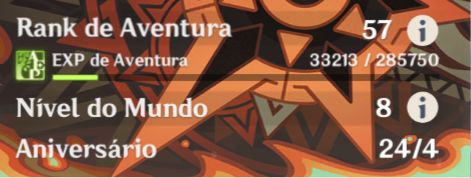 Acc AR 57 - Mavuika, Xilonen, Sandrone, e muito mais. OBS: Valor negociável