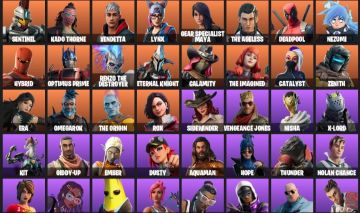 CONTA FORTNITE - 103 SKINS | Jules, Rox, Lynx, Midas | PODE ALTERAR E-MAIL