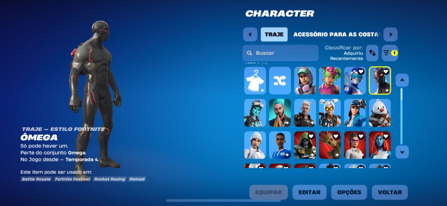 CONTA FORTNITE SKINS RARAS: TRAVIS ESCOOT, REVERSA NEO ENTRE OUTRAS
